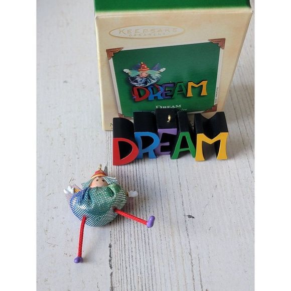 Hallmark dream paintbox Pixies 2002 ornament Xmas - Picture 1 of 5